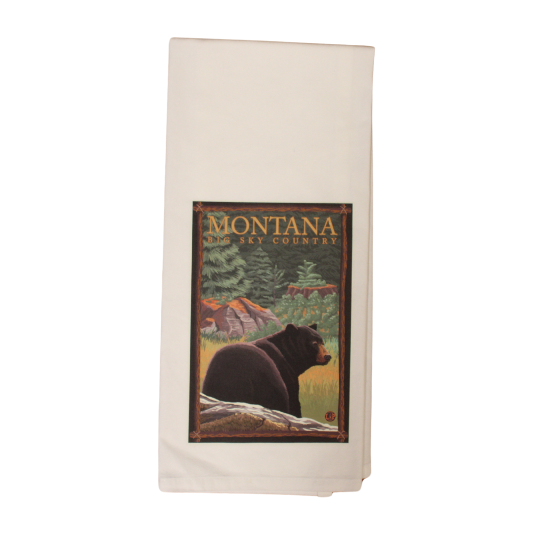 LP BEAR BIG SKY TOWEL