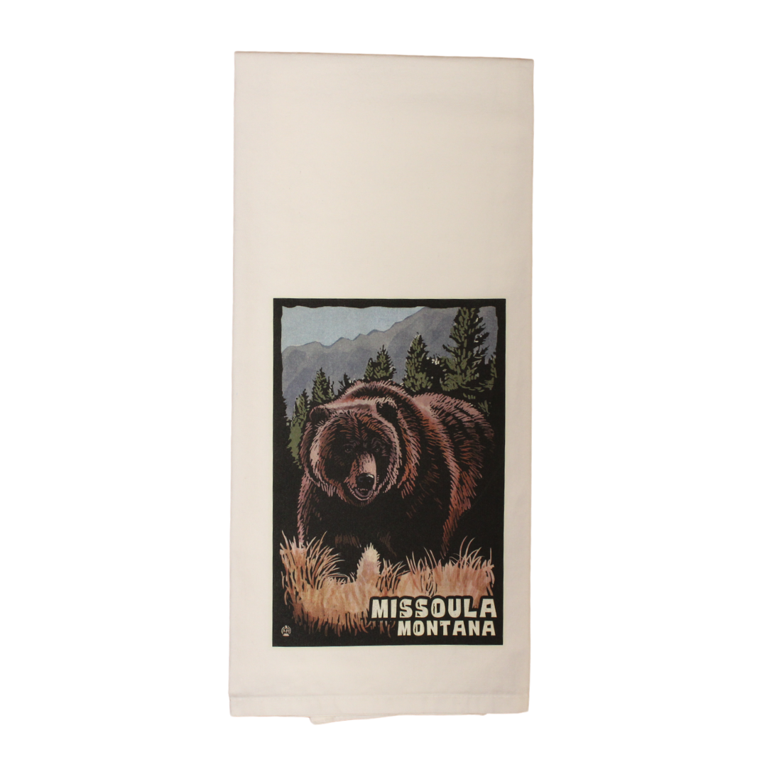 LP BLACK BEAR TOWEL