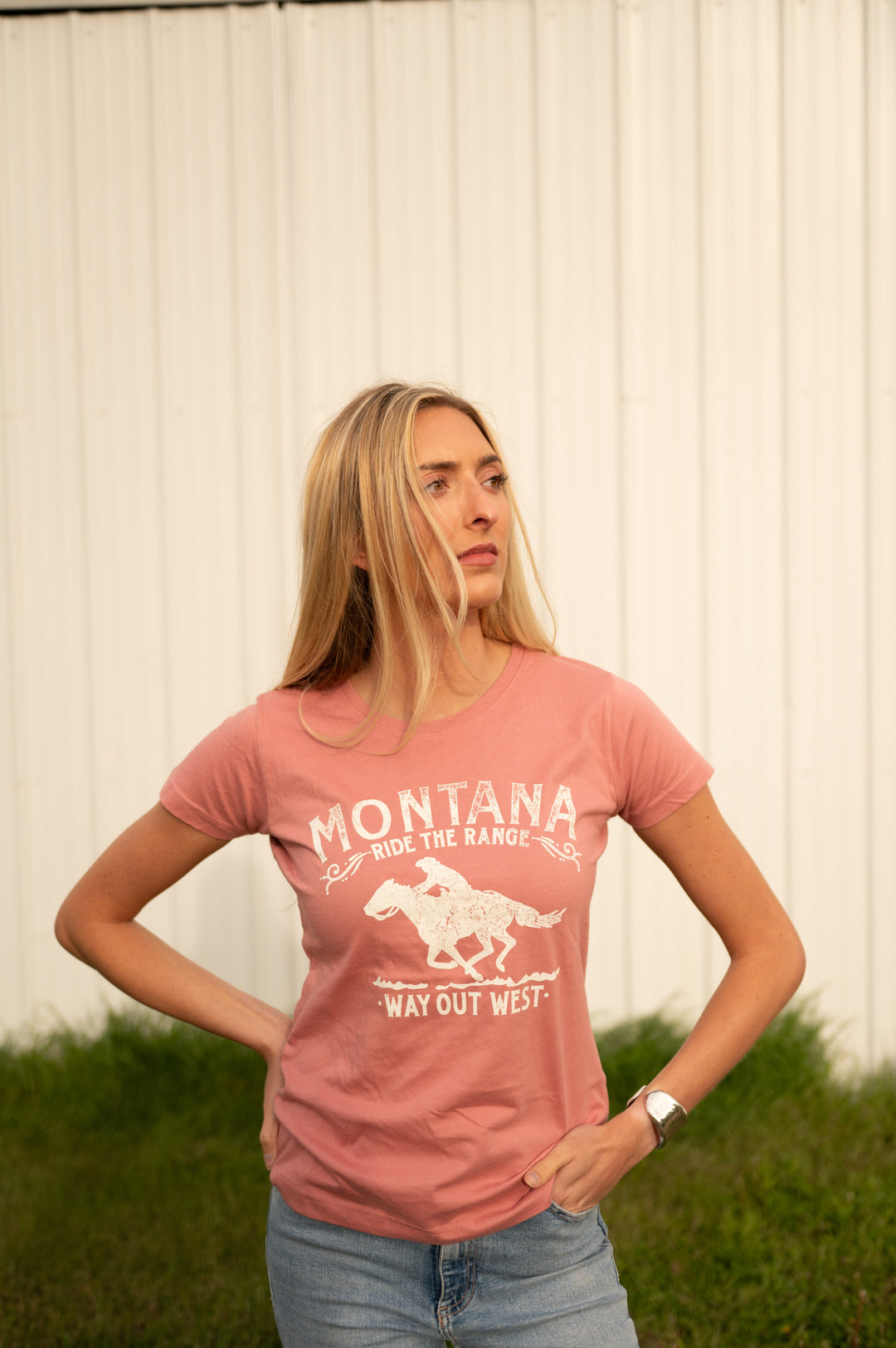 OLD WEST PINK SS