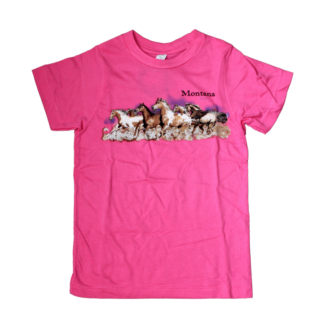 SHER PINK RUN HORSE KID
