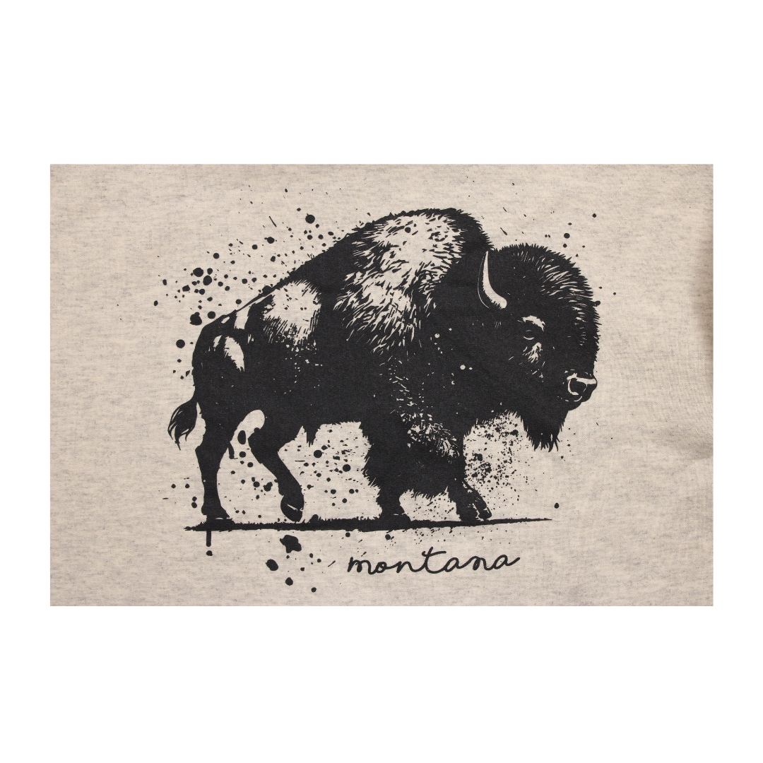 BISON PAINT NAT HOODY