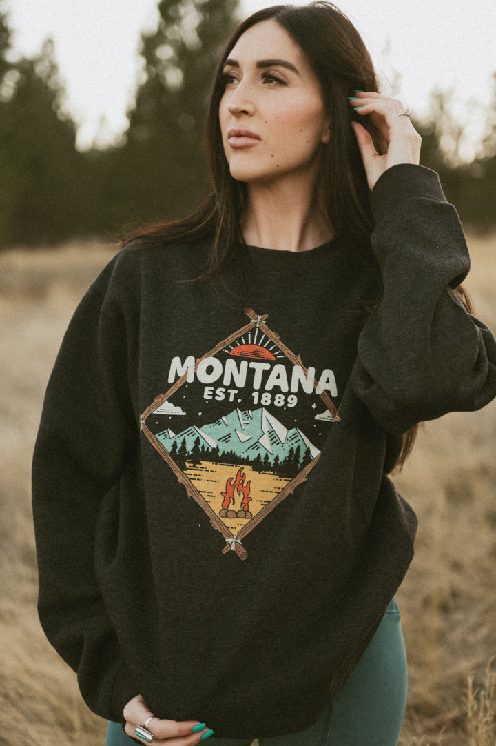 MTN WOOD CREW BLK