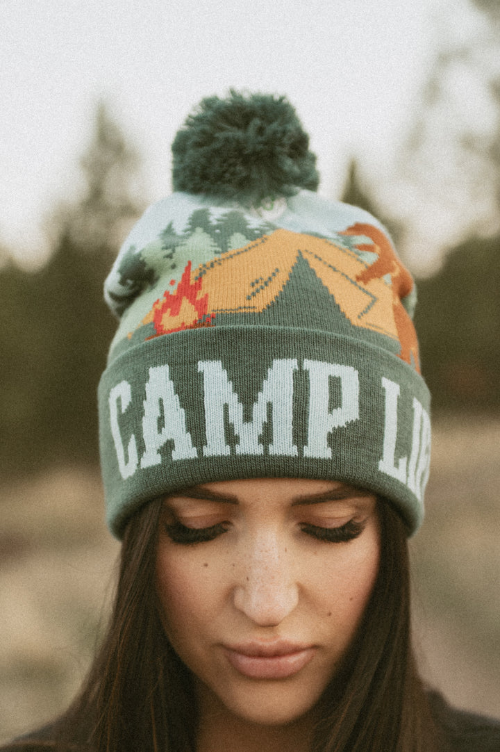 CAMP LIFE BEANIE