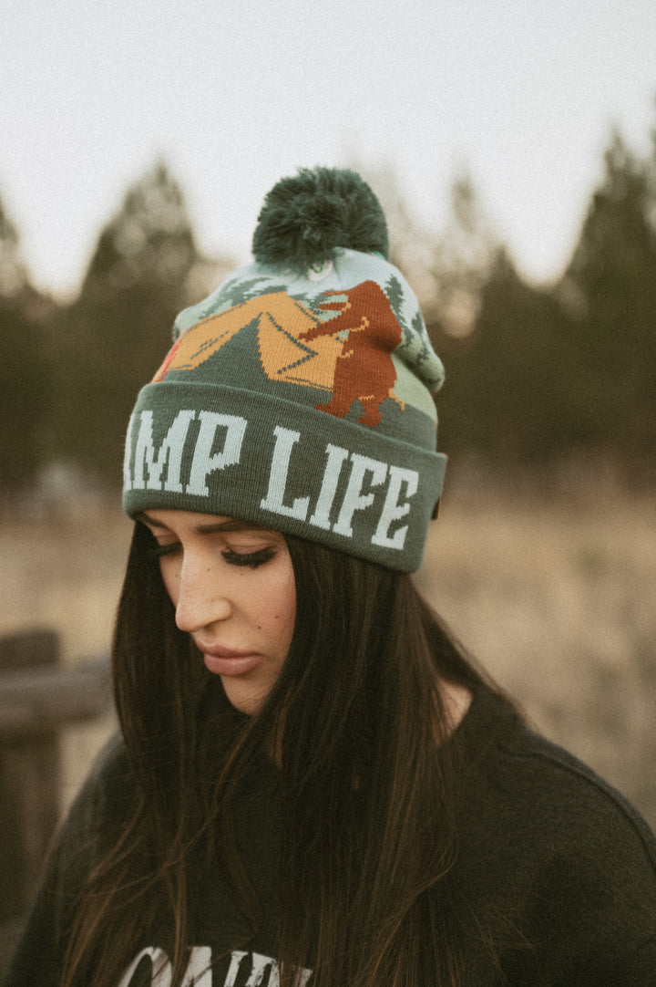 CAMP LIFE BEANIE
