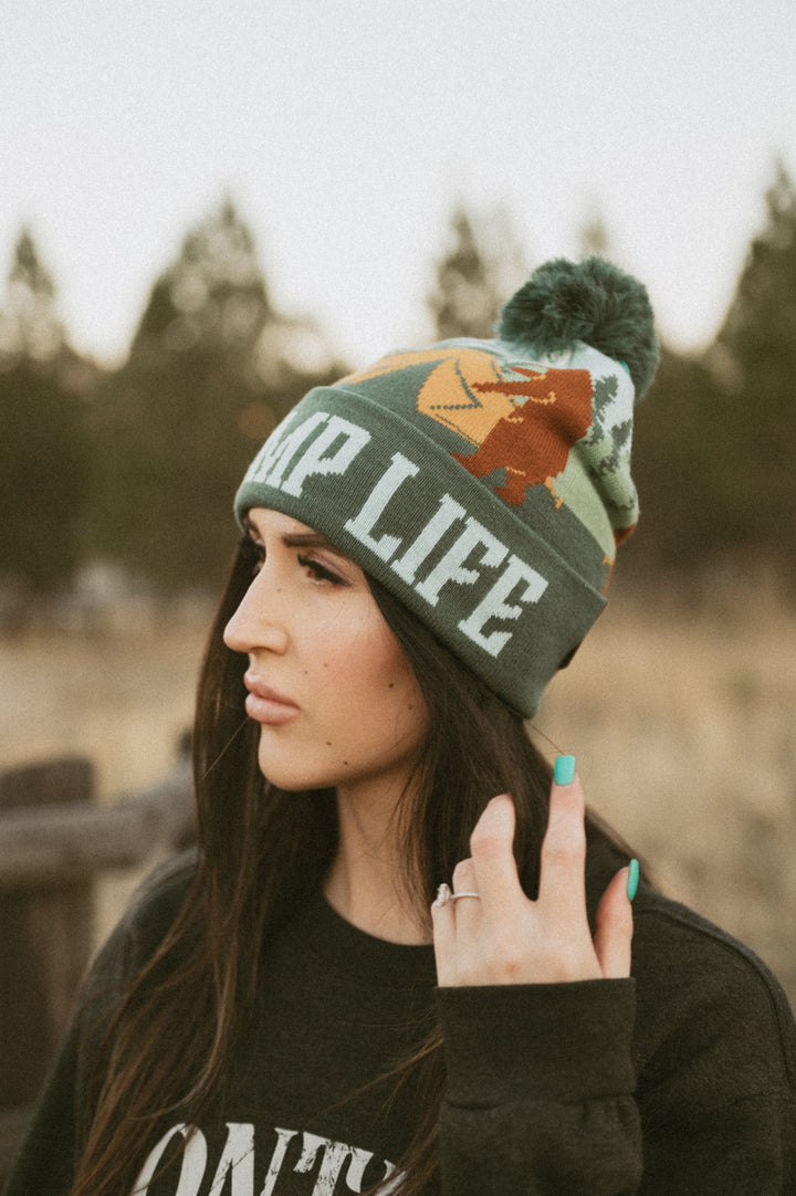 CAMP LIFE BEANIE