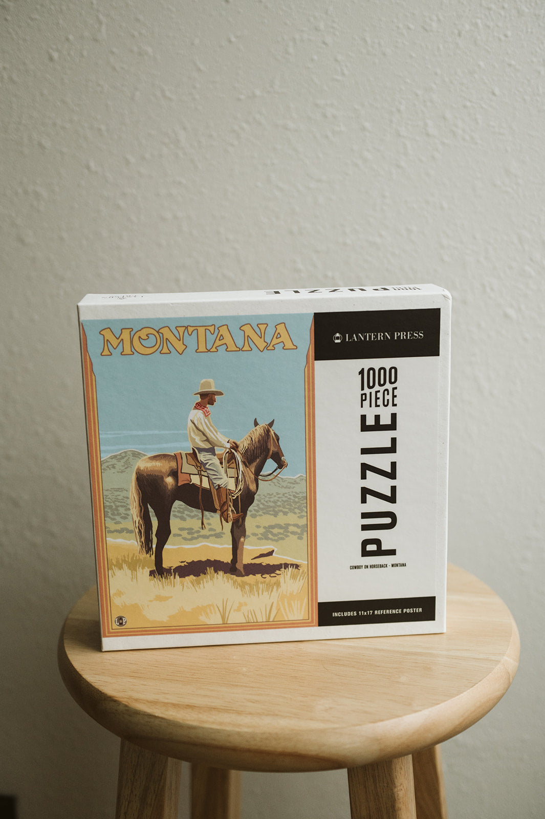 COWBOY ON HORSE PUZZLE