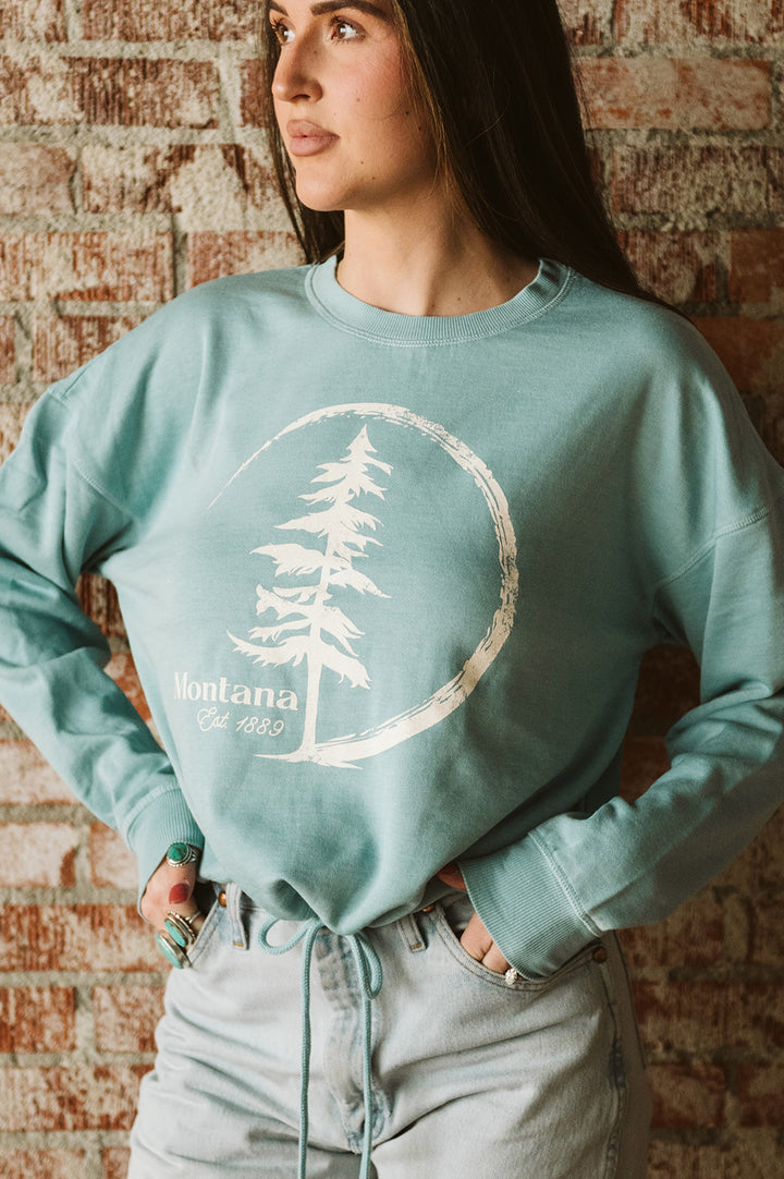 LR HALF CIRCLE CREW SALE