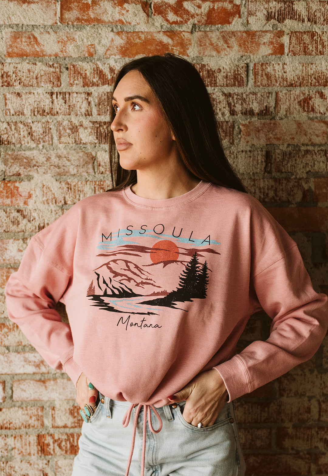 LR TRANQ MTN PINK CREW