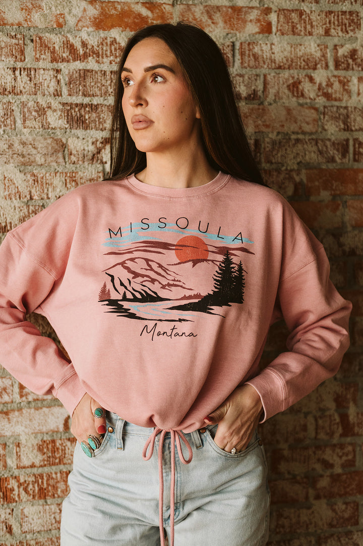 LR TRANQ MTN PINK CREW