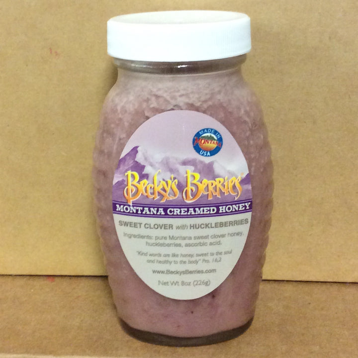 BB Huck Creamed Honey 8oz